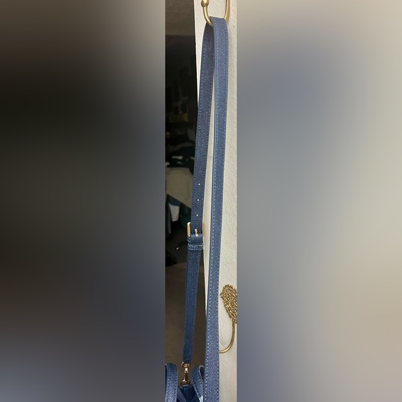 Karl Lagerfeld Denim Blue Purse BNWT! - Picture 15 of 16